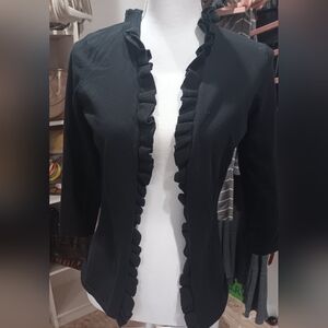Charter Club , SMALL , black  , open cardigan , long skeeves